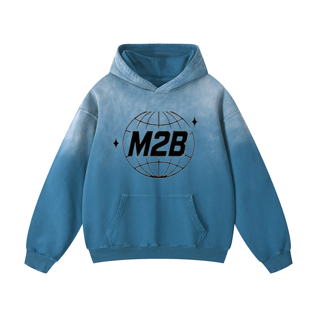 M2B Blue Jean Hoodie
