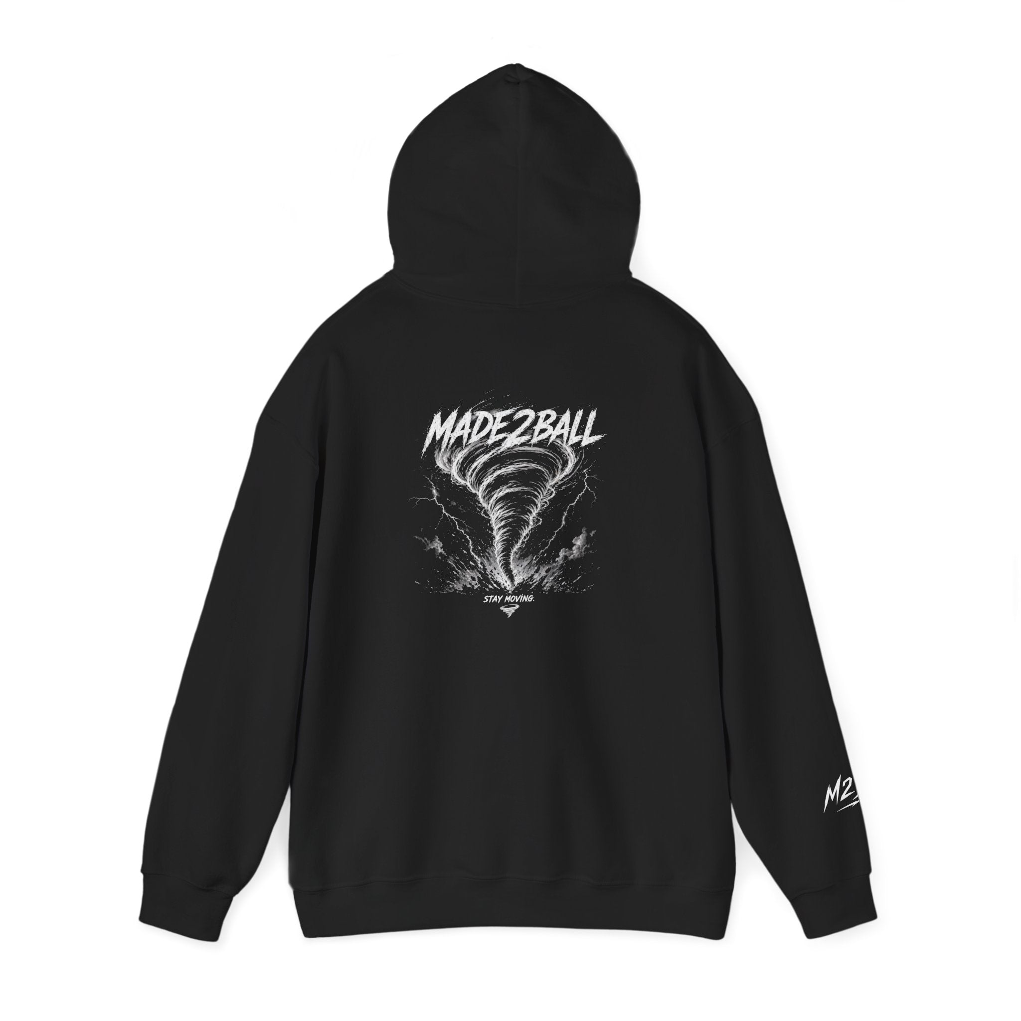 Adult Made2Ball Tornado Hoodie -Black