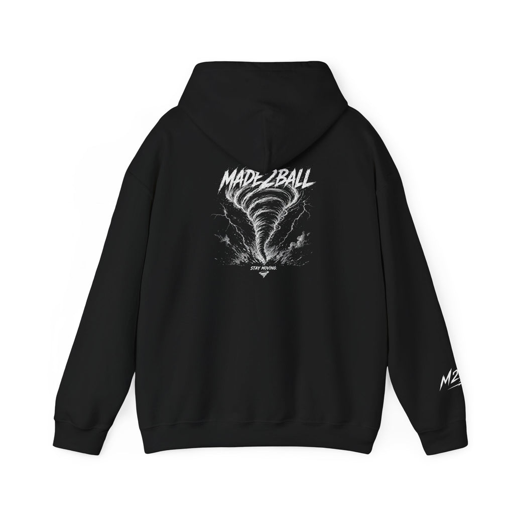 Adult Made2Ball Tornado Hoodie -Black