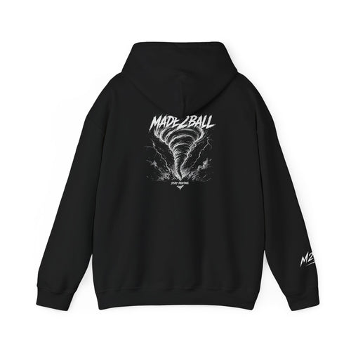 Adult Made2Ball Tornado Hoodie -Black