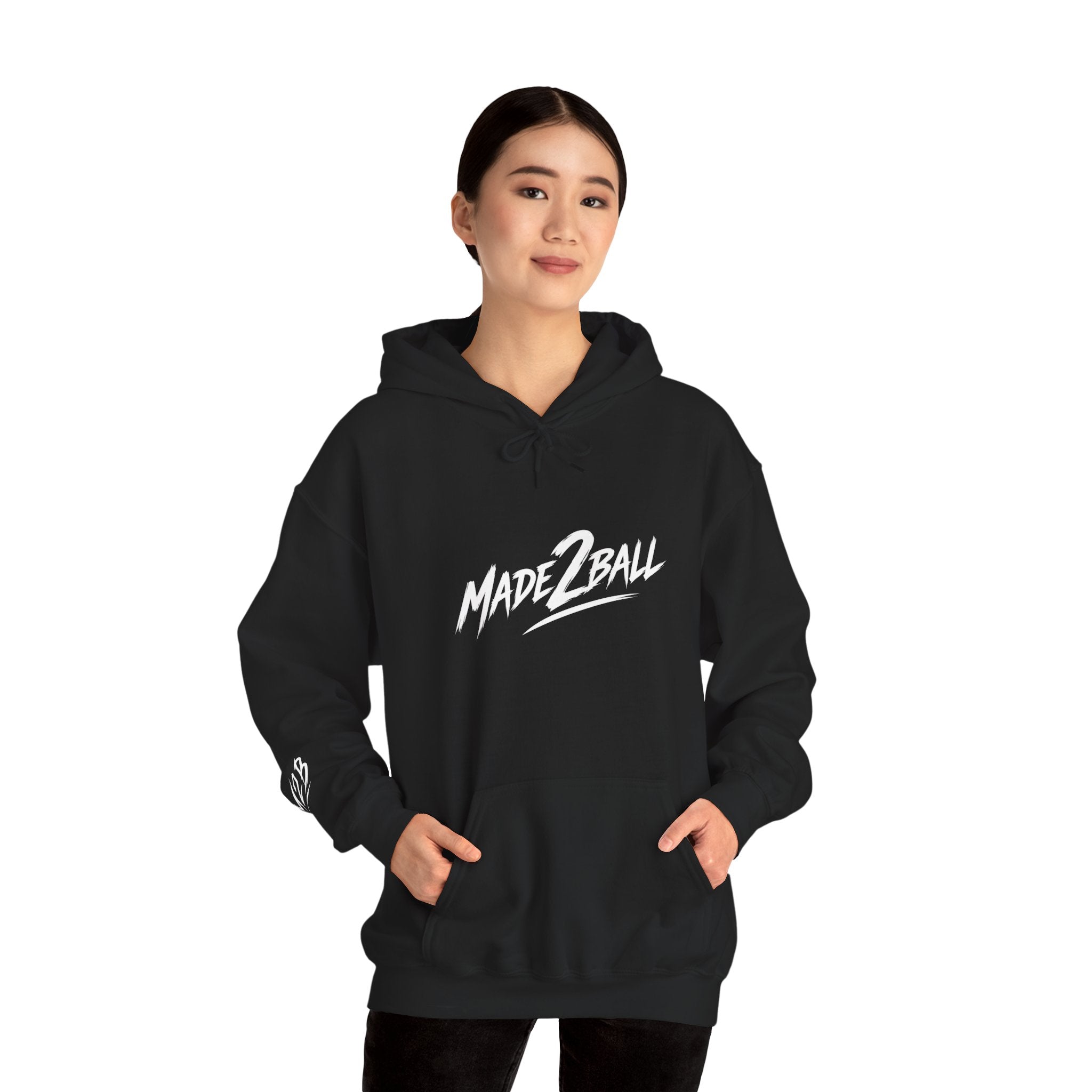 Adult Made2Ball Tornado Hoodie -Black