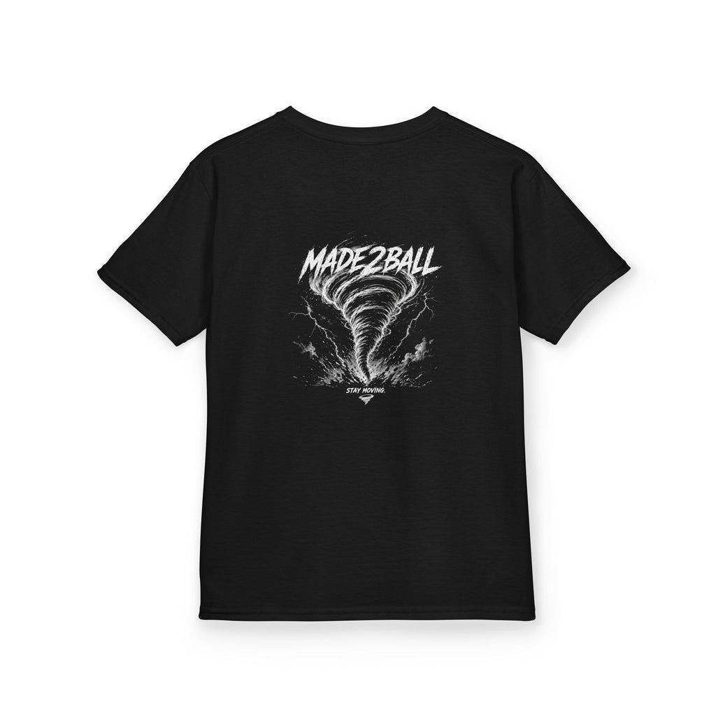 Youth Tee — Made2Ball black tornado
