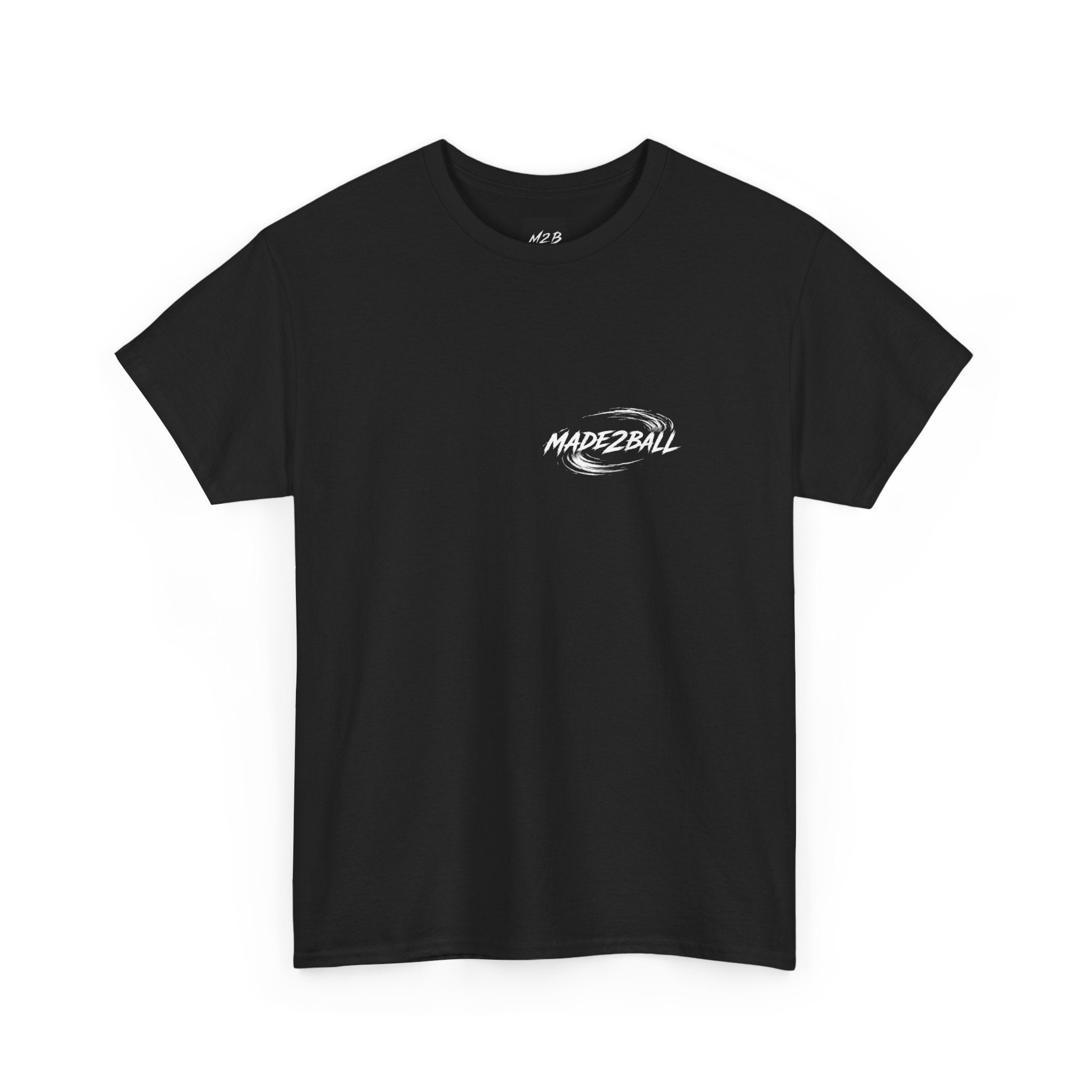 Adult Tee — Made2Ball Black Tornado