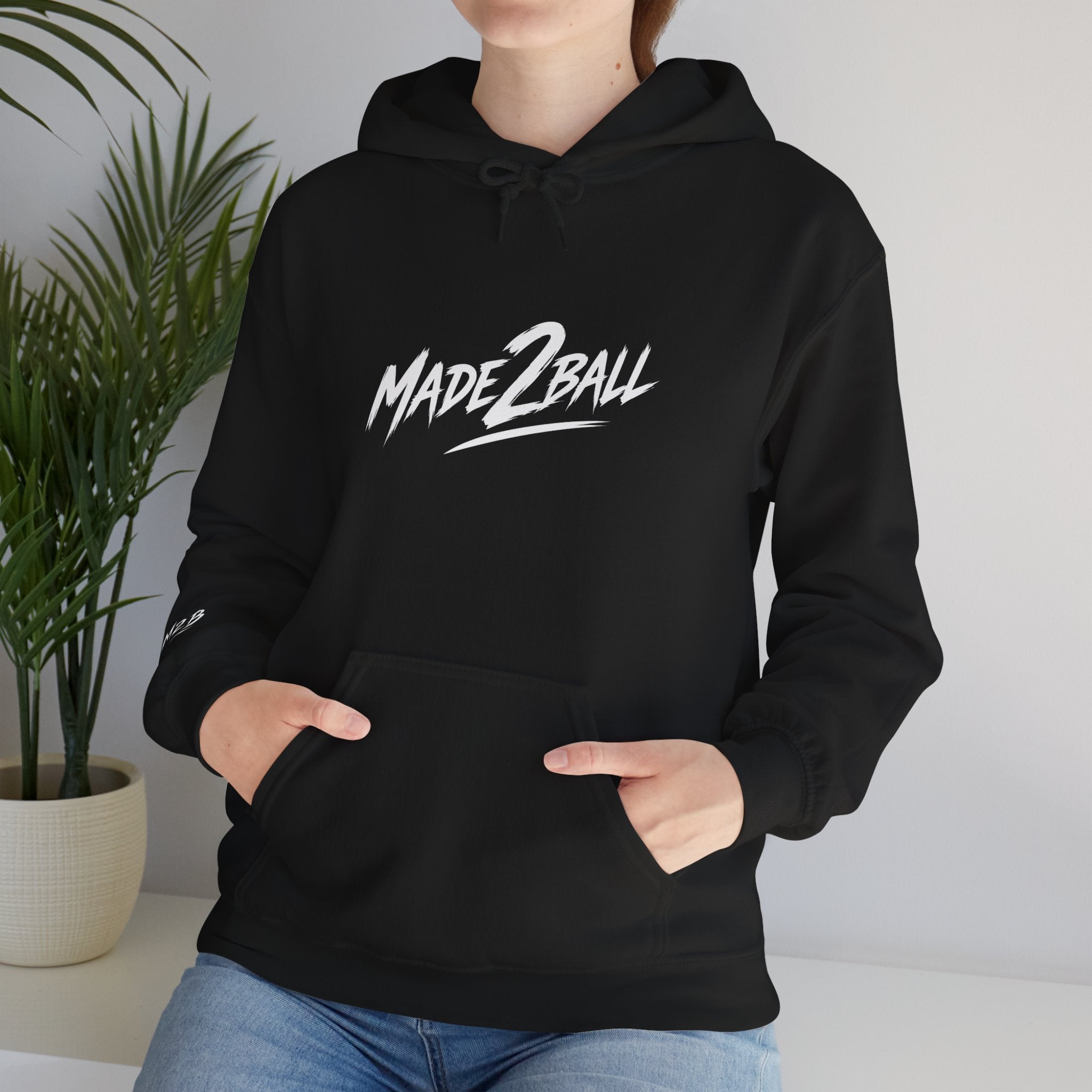 Adult Made2Ball Tornado Hoodie -Black