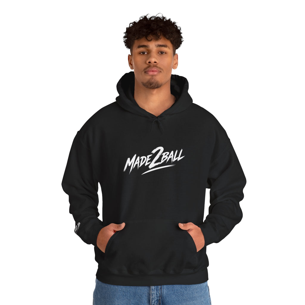 Adult Made2Ball Tornado Hoodie -Black