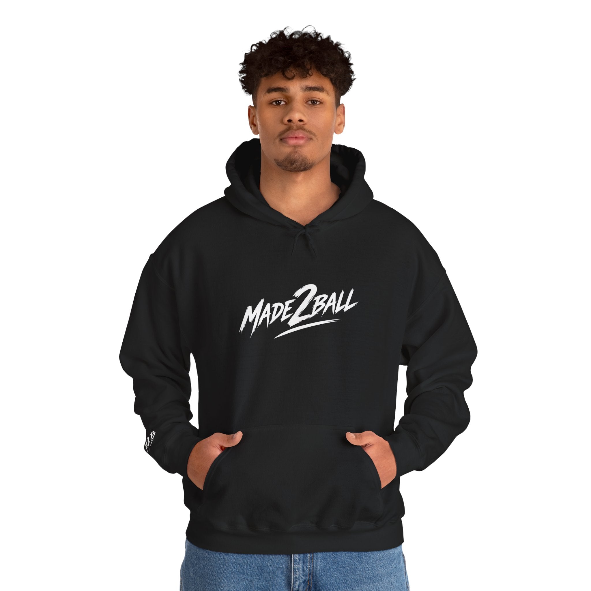 Adult Made2Ball Tornado Hoodie -Black