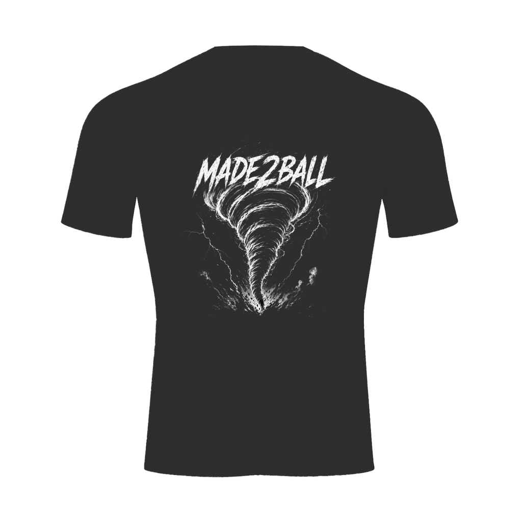 Adult Compression Short Sleeve T-Shirt Tornado